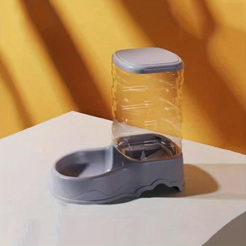 Pet automatic feeder cat drinking water bowl cat bowl dog bowl 3.8L large capacity grain storage barrel pet supplies