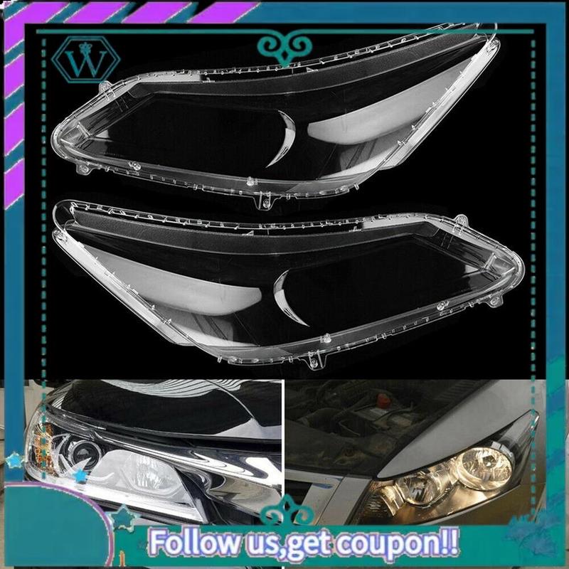 AA92-Right Car Headlight Lens Cover Head Light Lamp Shade Shell Auto Light Cover Fit For 2013-2016 -Honda Accord