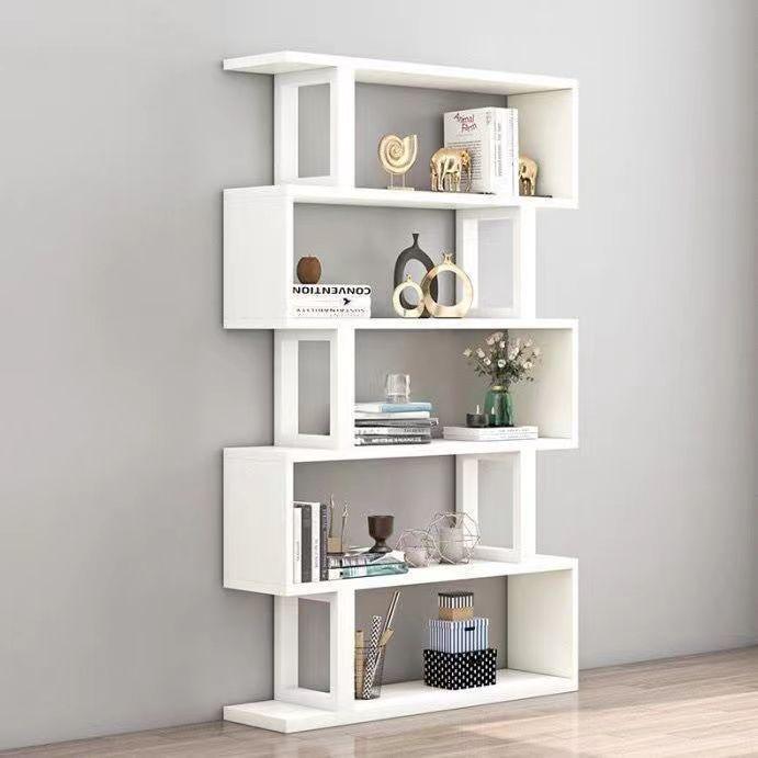 Modern Multi-layer Storage Shelf: Living Room Display & Bookshelf