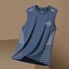 Gilet Sportivo da Uomo Estivo Asciugatura Rapida Traspirante Base Shirt Allenamento Spalle Larghe Senza Maniche Maglietta Tecnica Traspirante Top