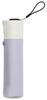 Because Folding Umbrella 50cm UV Protection Approximately Lightweight 120g Parasol for Both Sunny and Rainy Days Slim Stylish Purple Compact PU Super