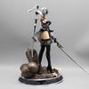 Nier Automata Figures Yorha No.2 Figure 33cm Pvc 2b Statue 2 Heads Action Figurine Collection Cars Ornament  Girls Gk Gifts
