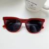 Korean Oval Frame Sunglasses Women Ins Trendy Retro Personalized Sunglasses