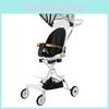 Stroller Ultra Kids Lightweight Foldable Convertible Seat One Rotation Button