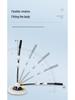 Leiben Bent Rod Car Wash Mop: Soft Bristles, Extendable, Gentle on Paint, Ideal for Cars.