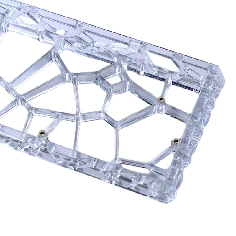 1PC Ventilated Keyboards Shell Case Durability Enhances Airflow for GH60 GT60 Multiple Brands Easy Installation