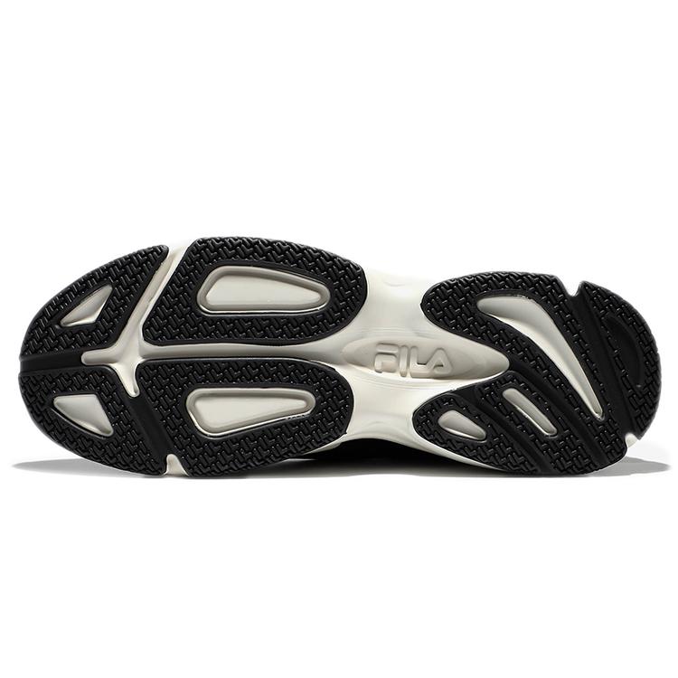 FILA Skyrunner Running Shoes Unisex Black White Trendy Versatile, Vintage 1RM01794D_978