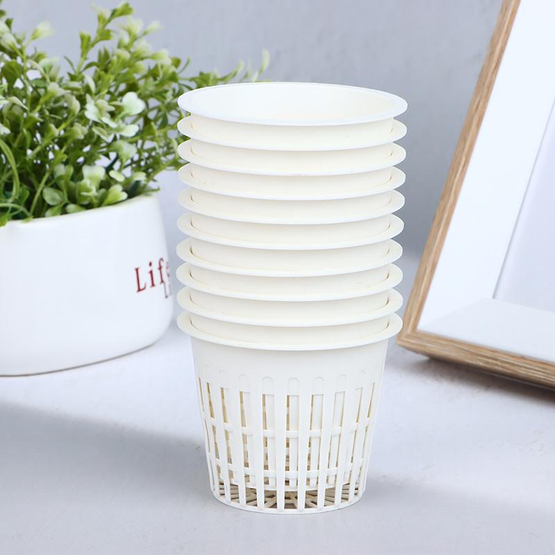 10Pcs 2/3 Inch Grow Hydroponics Cups Planting Soilless Colonization Basket