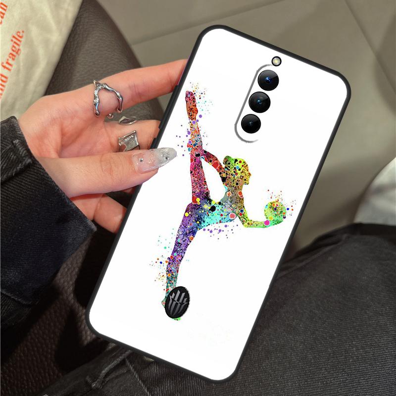 Gymnastics Watercolor Printing Case For ZTE Nubia RedMagic 11 Pro Plus 10 9 8 8S 9S 10S Pro 5G 5S 6 7 6S 7S Pro 11 Air Cover
