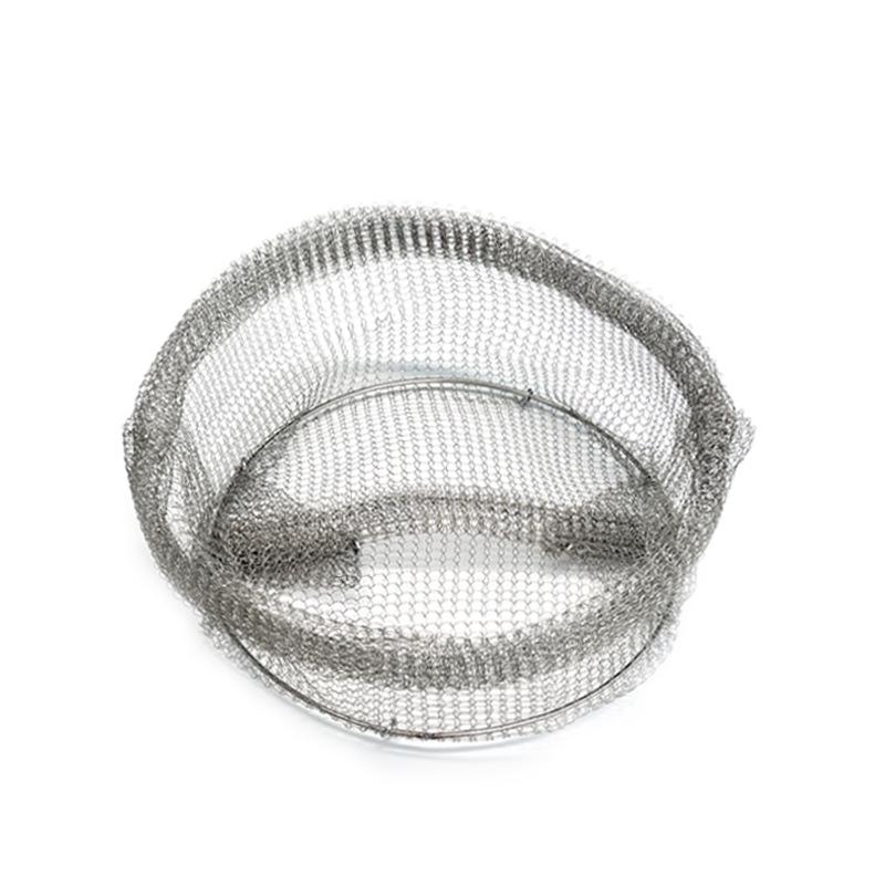 Rodent-Resistant 304 Stainless Steel Mesh Plant Root Protector with Reinforced Bottom Ring