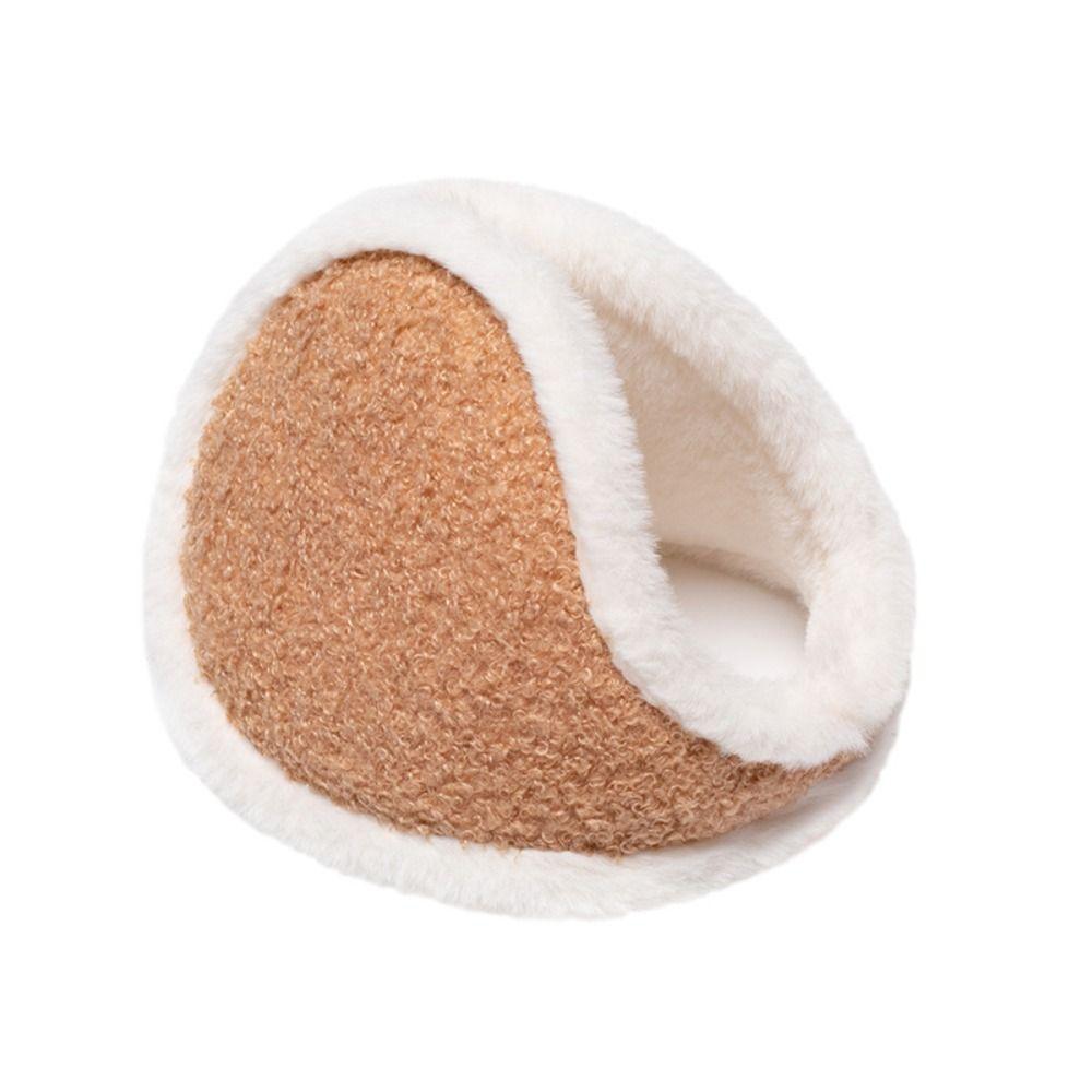 Cute Male Keep Warmer Female Outdoor Earflap Ear Warmers Folding Ear Cover Plush Earmuffs Earcap