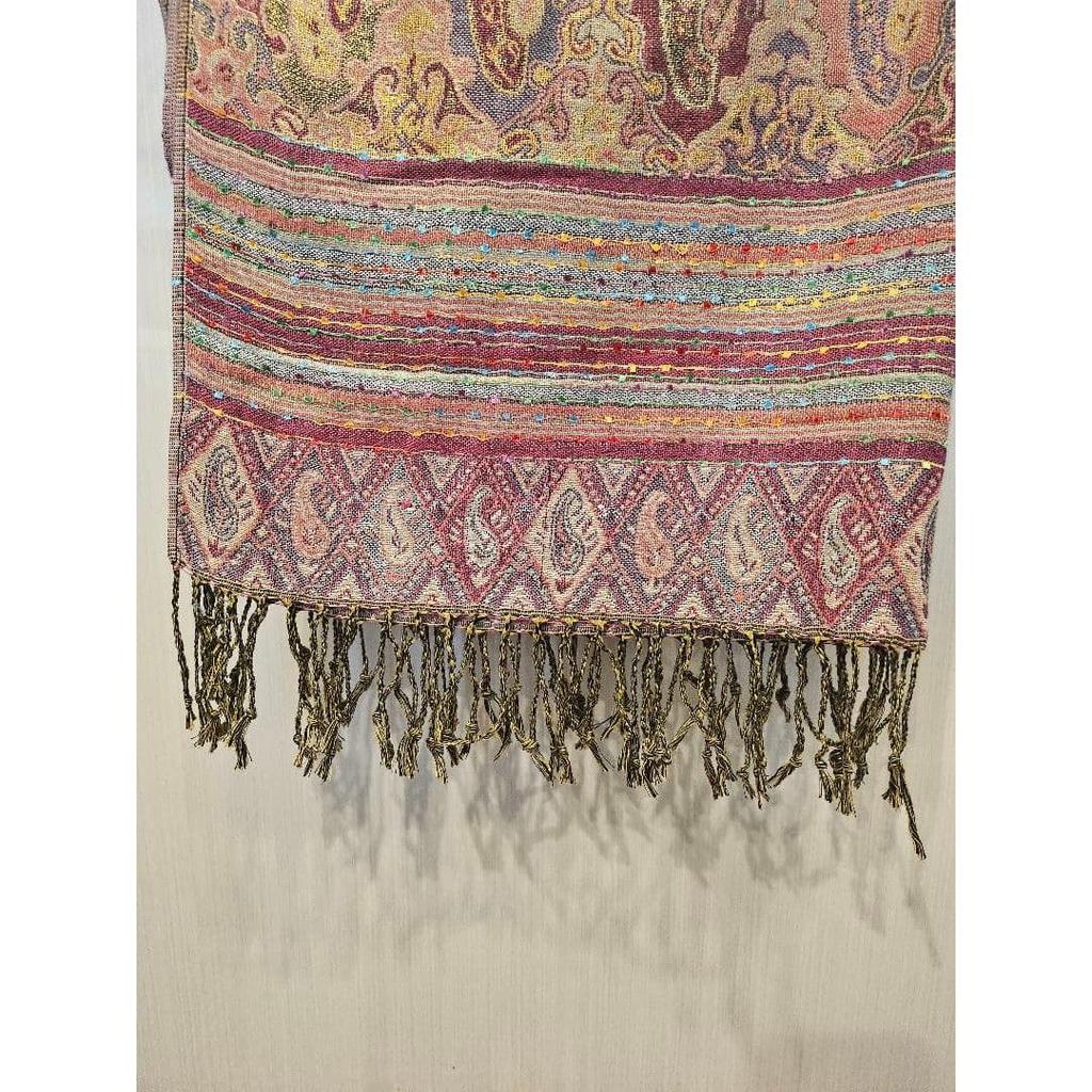 Used PASHMINA 100% CASHMERE STOLE