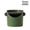 800ML/450ML Coffee Knock Box Anti Slip Coffee Dump Bin Bucket Espresso Grounds Container Home Cafe Waste Bin Coffee Accessories