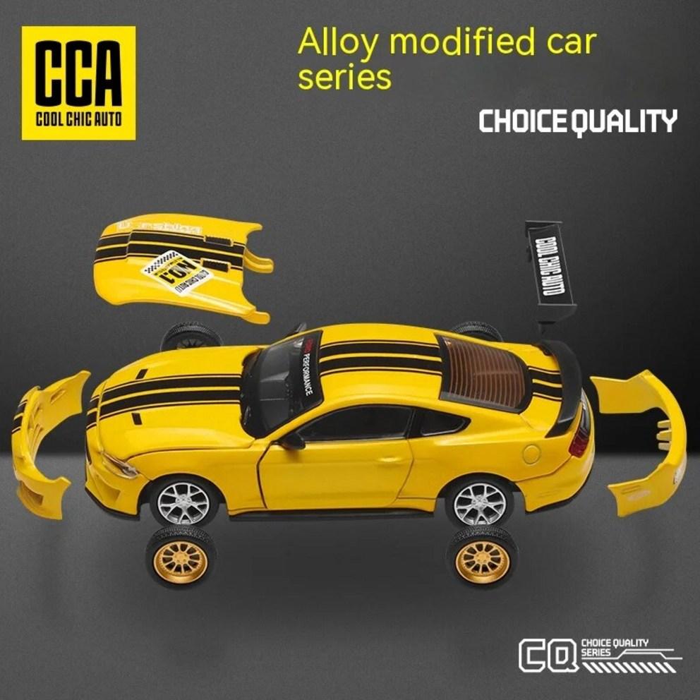 CCA DIY 1:43 Scale Ford Mustang Diecast Car Model Kit