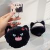 Lovely Cat Cat Plush Doll Soft Plush Pompom Ball Plush Keyring Plush Keychain  Gift