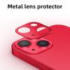 KALEBOL KLB-LPC005 For iPhone 14/14 Plus Hollow Lens Protector Aluminum Alloy Phone Camera Bezel Cover