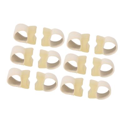 10 Pair Toe Separator Elastic Prevent Rubbing Pressure Relief Big Toe Spacer for Overlapping Toe Hammertoe