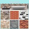 3d Brick Tile Sticker Self-adhesive Wall Panel Decals For Waterproof Home Decor