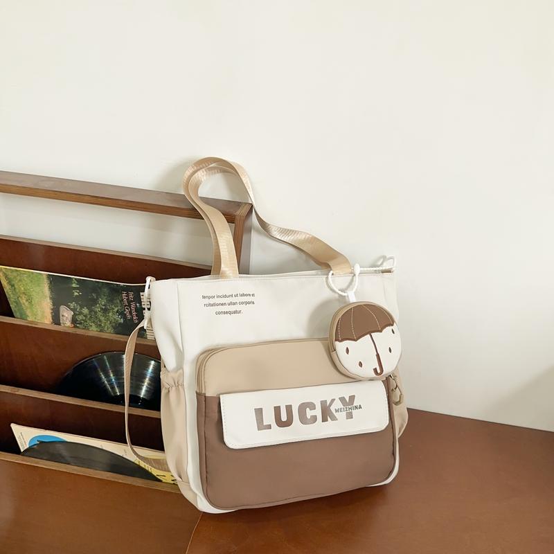 Torba na ramię dla uczniów szkoły podstawowej Damska torba typu tote Duża pojemność Torba na podręczniki do klasy