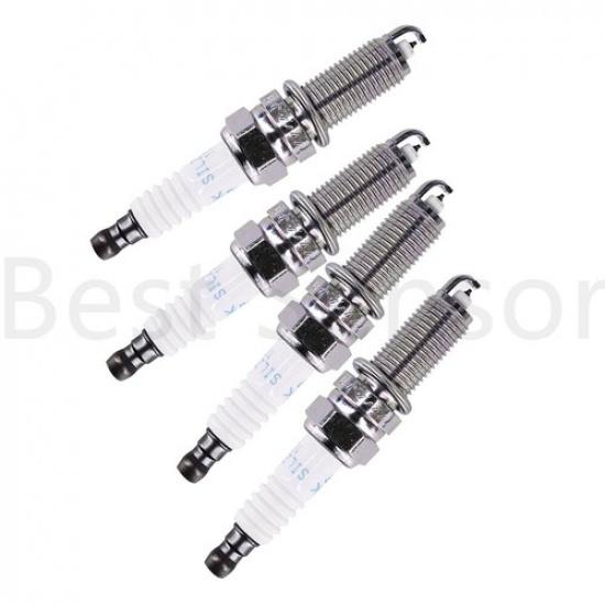 4Pcs 18846-10060 Iridium SILZKR6B10E Spark Plugs For Hyundai ACCENT KIA RIO SOUL