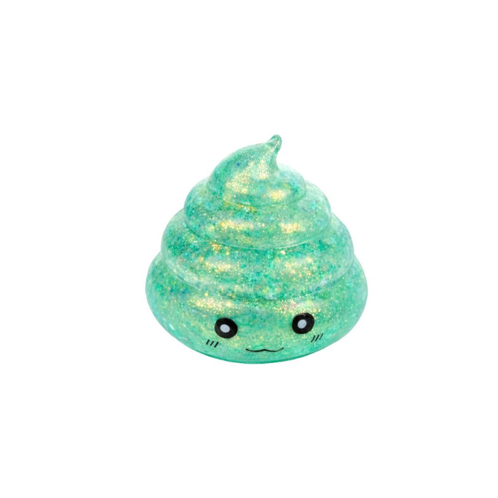 Simulation Knödel Knetspielzeug Squishy Bunt Glitzer Anti-Stress Stressabbau Für Kinder Erwachsene Stressabbau Spielzeug