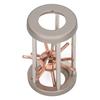 Trapped Spiked Ball Puzzle Adult Portable Zinc Alloy Funny Unlocking Puzzle Toy for Home Office