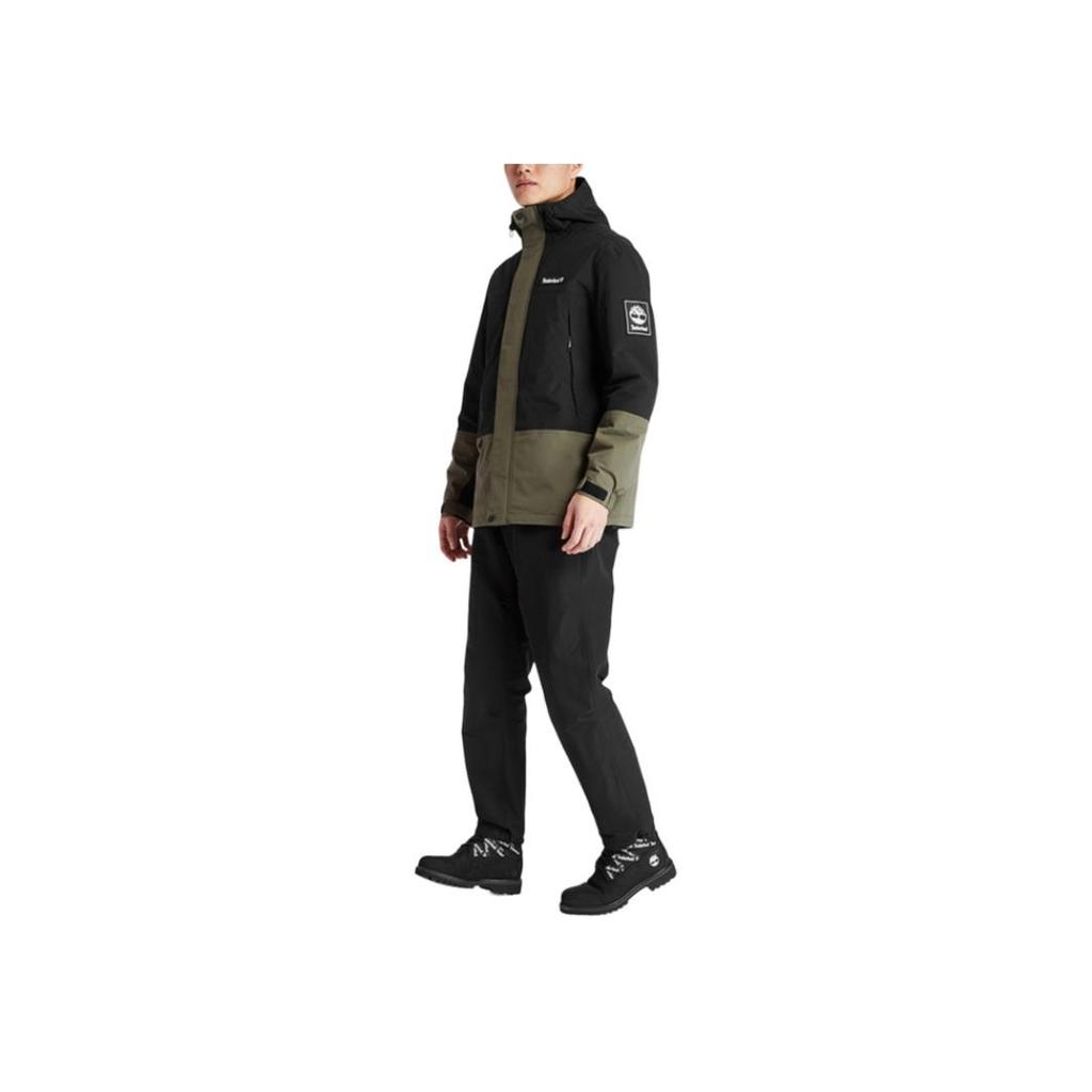 Timberland Outdoor Hiking Solid Color Stretch Breathable Straight Leg Casual Pants Men Bottoms Black A2AFK-001