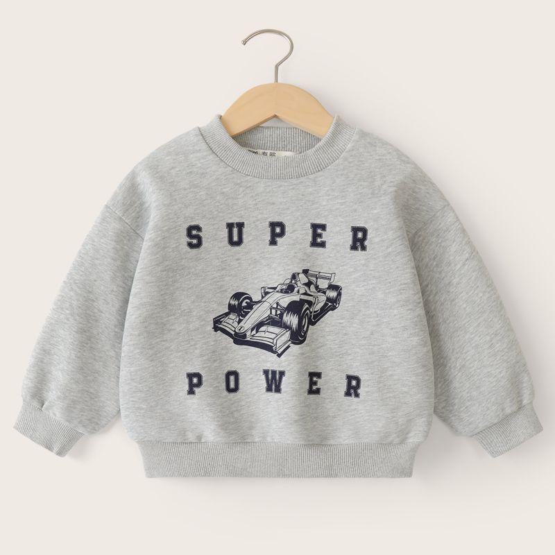 

Boys Trendy Sweatshirt - Spring/Autumn 2025 New Kids Toddler Top 100 cm