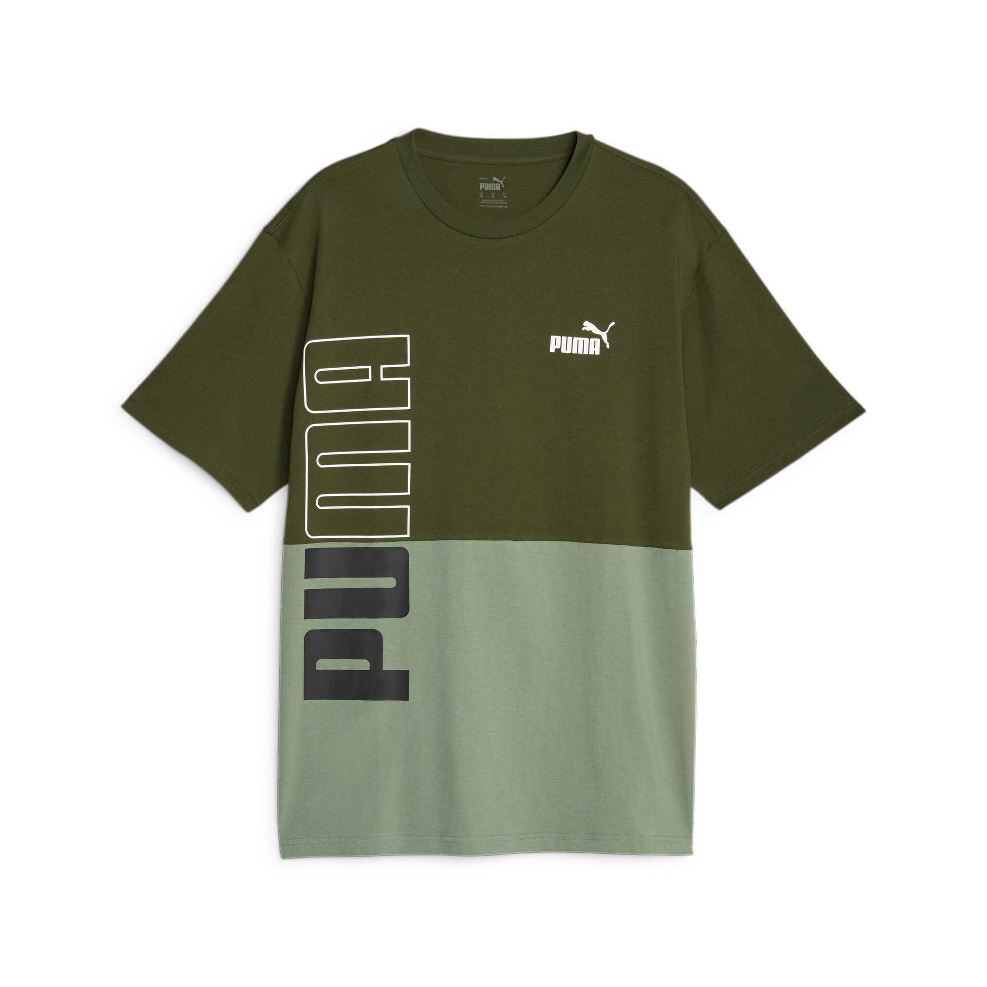

PUMA Comfortable Breathable Soft Cool Short Sleeve T-Shirt Men tops Green 678375-31 S