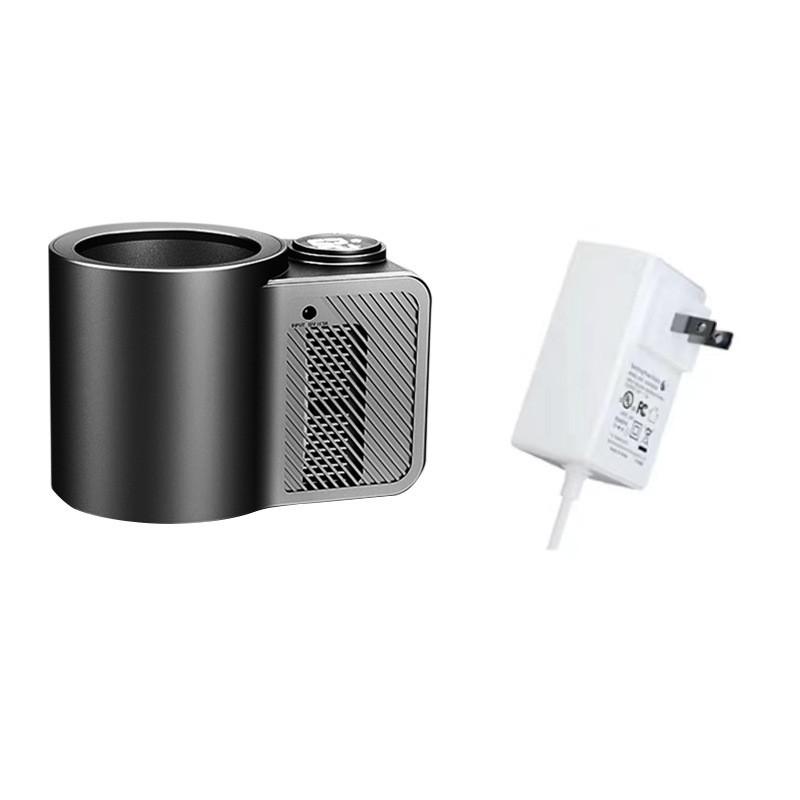 Tasse de refroidissement multifonctionnelle pour voiture, affichage numérique portable, équipement de refroidissement de boissons à double usage pour voiture et maison, 136 x 90 x 172 mm