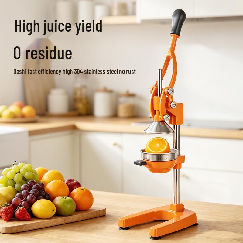 Hand-Press Manual Juicer for Fresh Orange, Lemon, and Pomegranate Juice