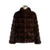 Sable fur coat Russian sable short coat thickened fur women's clothes stand-up collar farmer's new