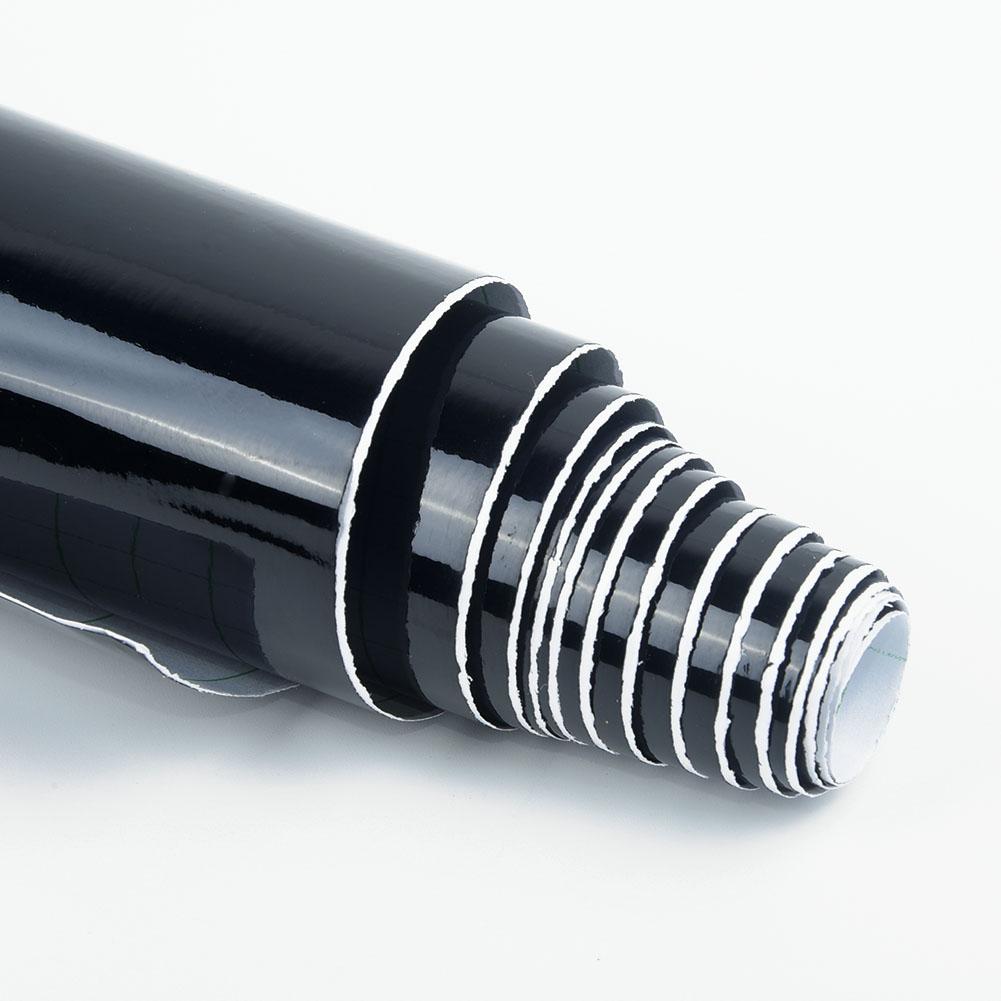 1 Piece Car Sticker Practicall Accessory Gloss Black