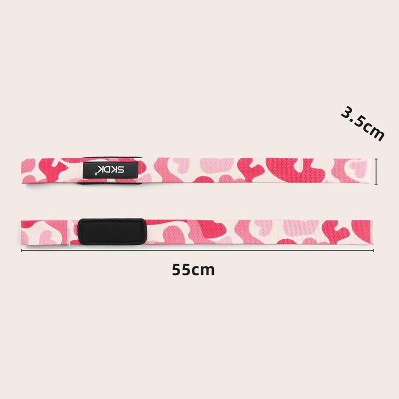 2PC/2PAIR Sports Booster Belt Grip Belt Fitness Pull-up Bars Pull-ups Silicone Non-slip Wear-resistant Deadlift Belt 3