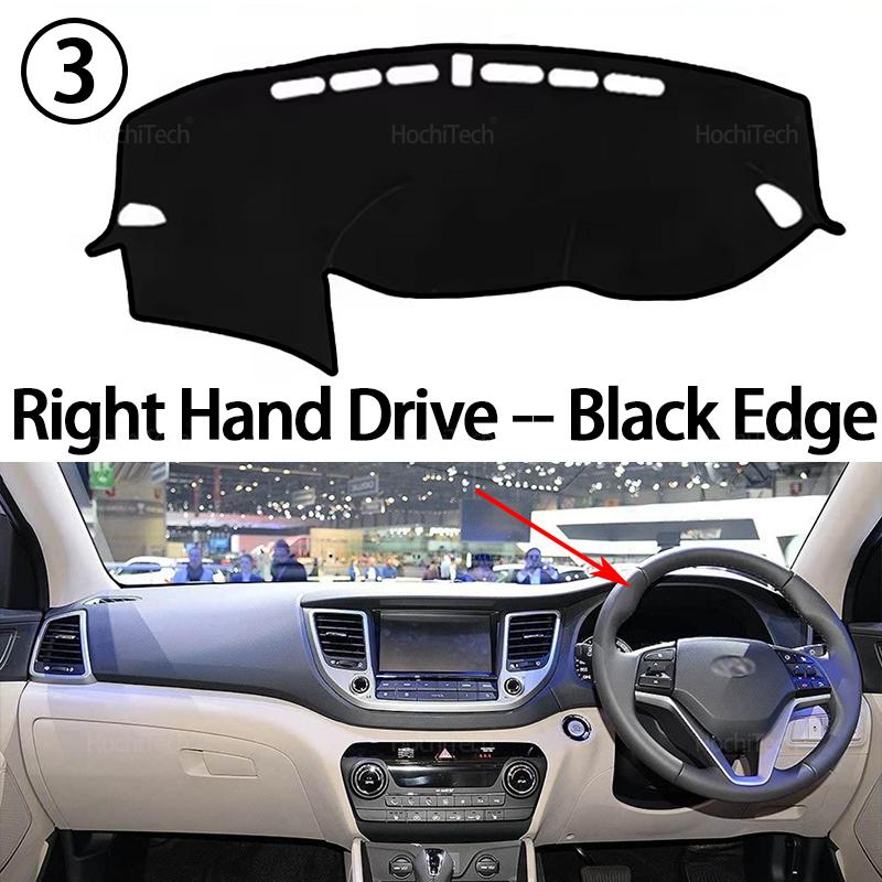 For Hyundai Tucson 2015 2016 2017 2018 Dash Mat Sun Shade Anti-UV Carpets Car Accessories Car Dashboard Cover