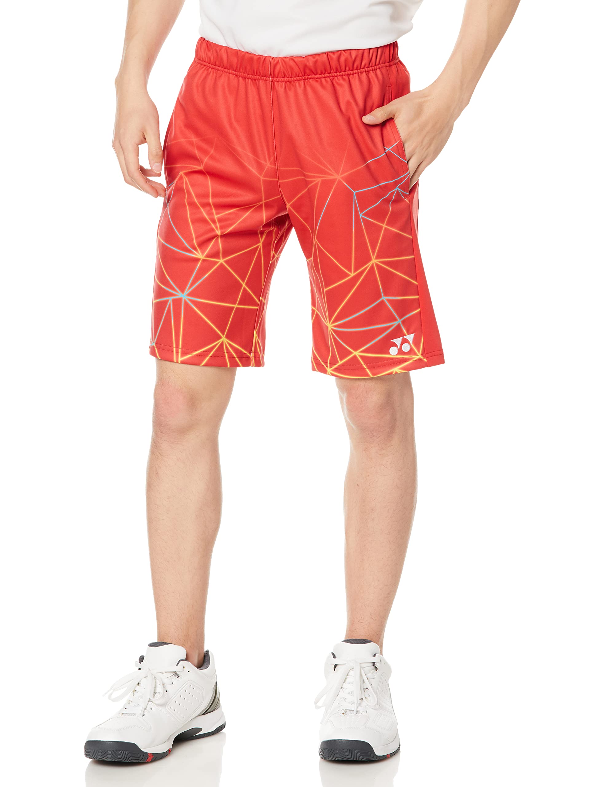 

YONEX Tennis Wear Knit Shorts 15123 2022SS Sunset Red Men s (496)