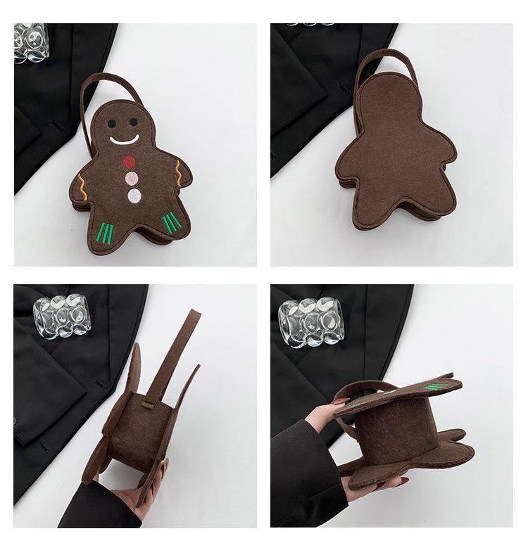 2025 Women's Cute Cartoon Ghost Tote Bag - Small, Casual, and Unique Handbag