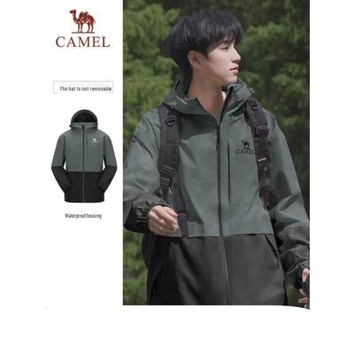 Camel Men's Outdoor Single-layer Windbreaker Jacket