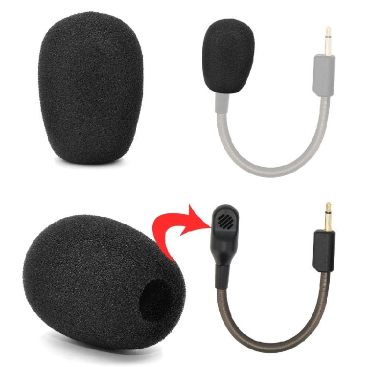 5pcs Enhanced Sound Mic Filter Cover Foam Pad for BlackShark V2 Pro Headphones