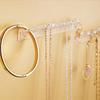 Clear Necklace Organizers Hangings Plastic Necklace Earrings Holder Wall Organizers For Bracelets Rings And Earrings H8WF