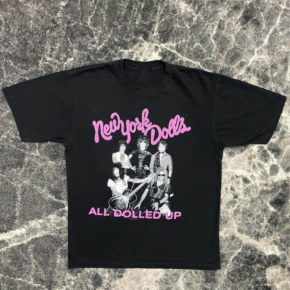 

New Vintage New York Dolls band Christmas Gift Unisex S-5XL Shirt OS43 Unisex T-Shirt S