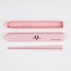 OSK Antibacterial Chopstick Case Set with Kirby Made in Pull-Out Lid, 16.5cm, H/K No.3 Chopsticks, Japan, HS-11
