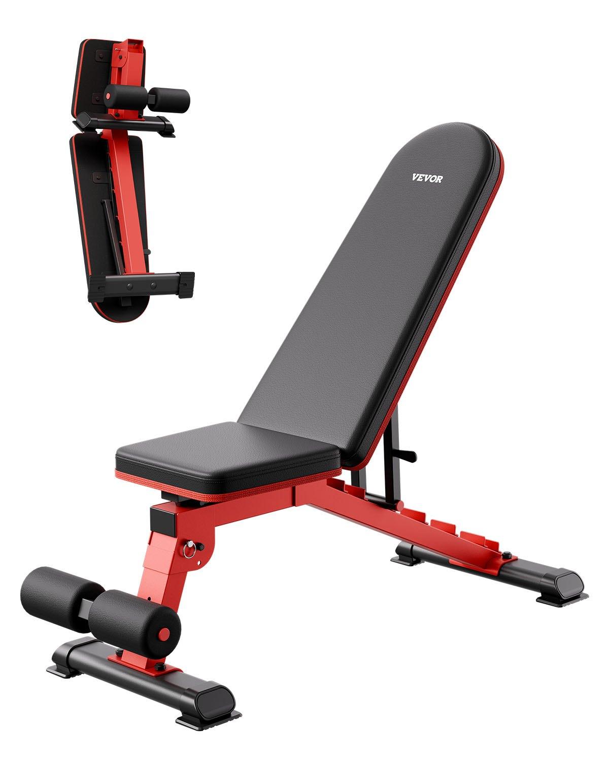 VEVOR Weight Bench, 1200lbs Heavy Duty