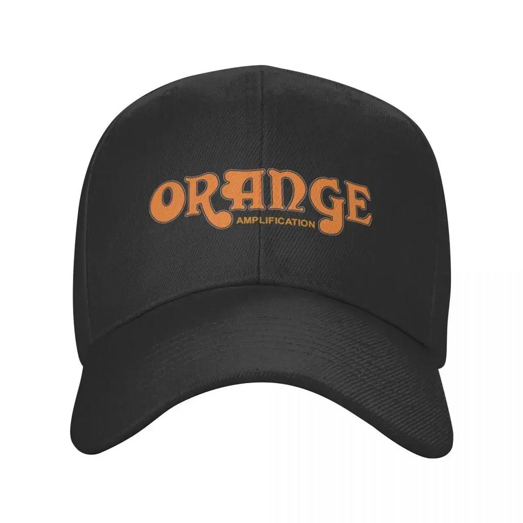 Orange Amplification Logo Baseball Cap Western Hat Icon Womens Golf Wear Mens