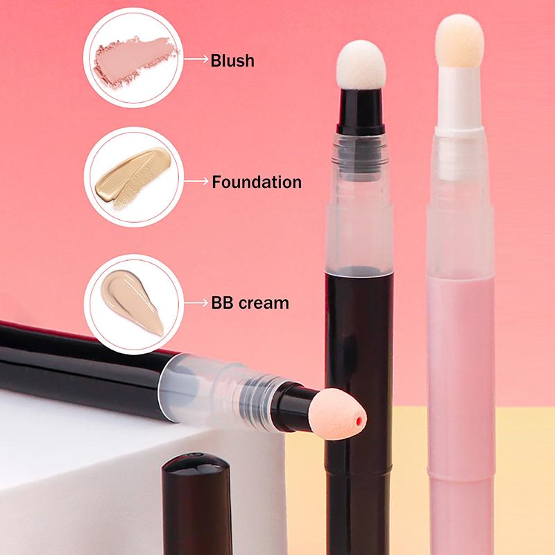 3Ml Twist Pens Empty Tube With Sponge Tip Cosmetic Container Pen Lip Gloss Tubes Foundation And Concealer Dispenser Refill