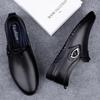 Mens Casual Genuine Leather Shoes Soft Slip On Loafers Non Slip Breathable Driving Flats Spring Walking Business Shoes Mocassin