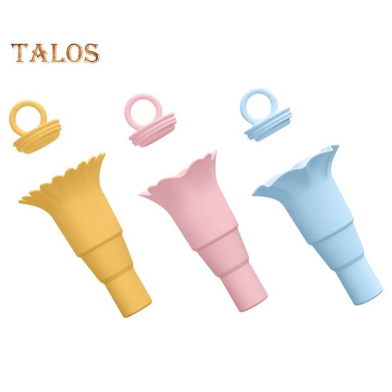 3Pcs Popsicle Holder for Boys Girls Kids Silicone Popsicle Drip Catcher Reusable BPA Free Snack Box Drinking Cup