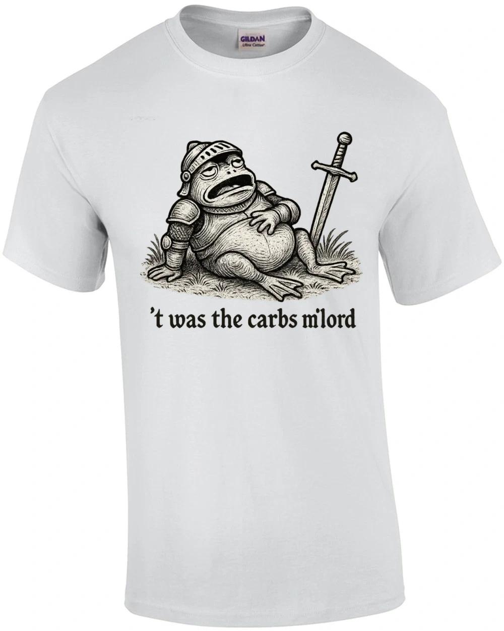 Twas The Carbs Milord T-Shirt 4XL