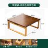 Japanese Solid Wood Zen Floor Desk Compact Tatami Stand Bedside Study Table Balcony Coffee Stand