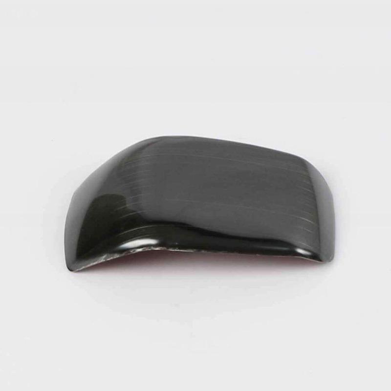 For Toyota RAV4 Sticker Stainless Steel Inner Middle Front Shift Stall Paddle Cup Lamp Frame Trim 1PCs